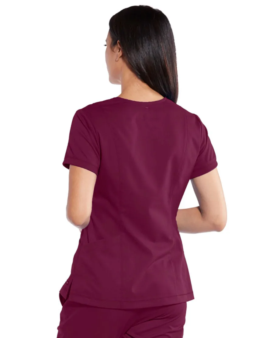 Grey's Anatomy™ by Barco Kira Zipper-Pocket Scrub Top