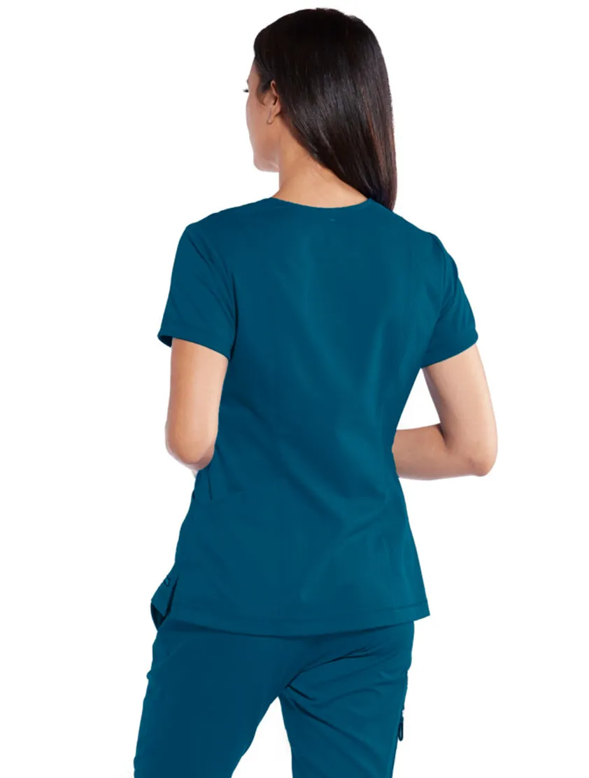 Grey's Anatomy™ by Barco Kira Zipper-Pocket Scrub Top