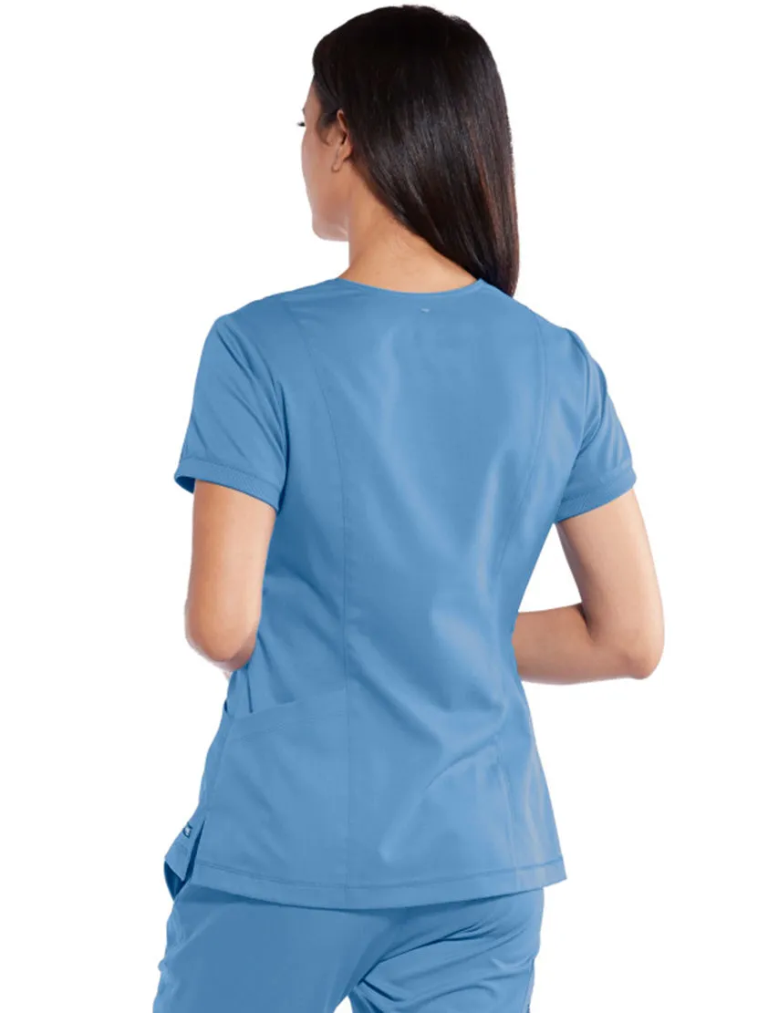 Grey's Anatomy™ by Barco Kira Zipper-Pocket Scrub Top