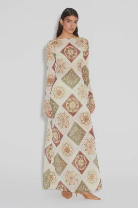 HANSEN & GRETEL - SUNDRA SLIP DRESS - EVERGREEN TILE