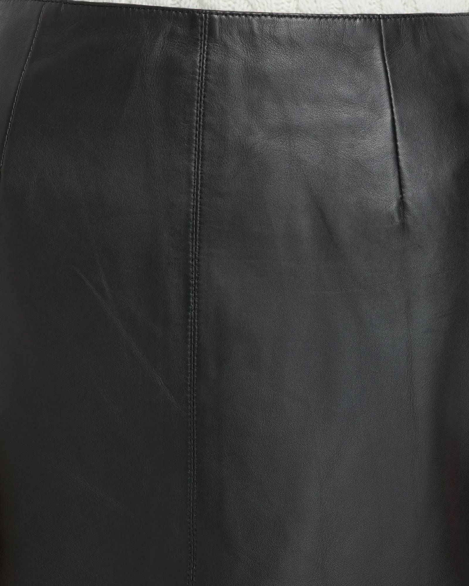 Harlow Leather Pencil Skirt