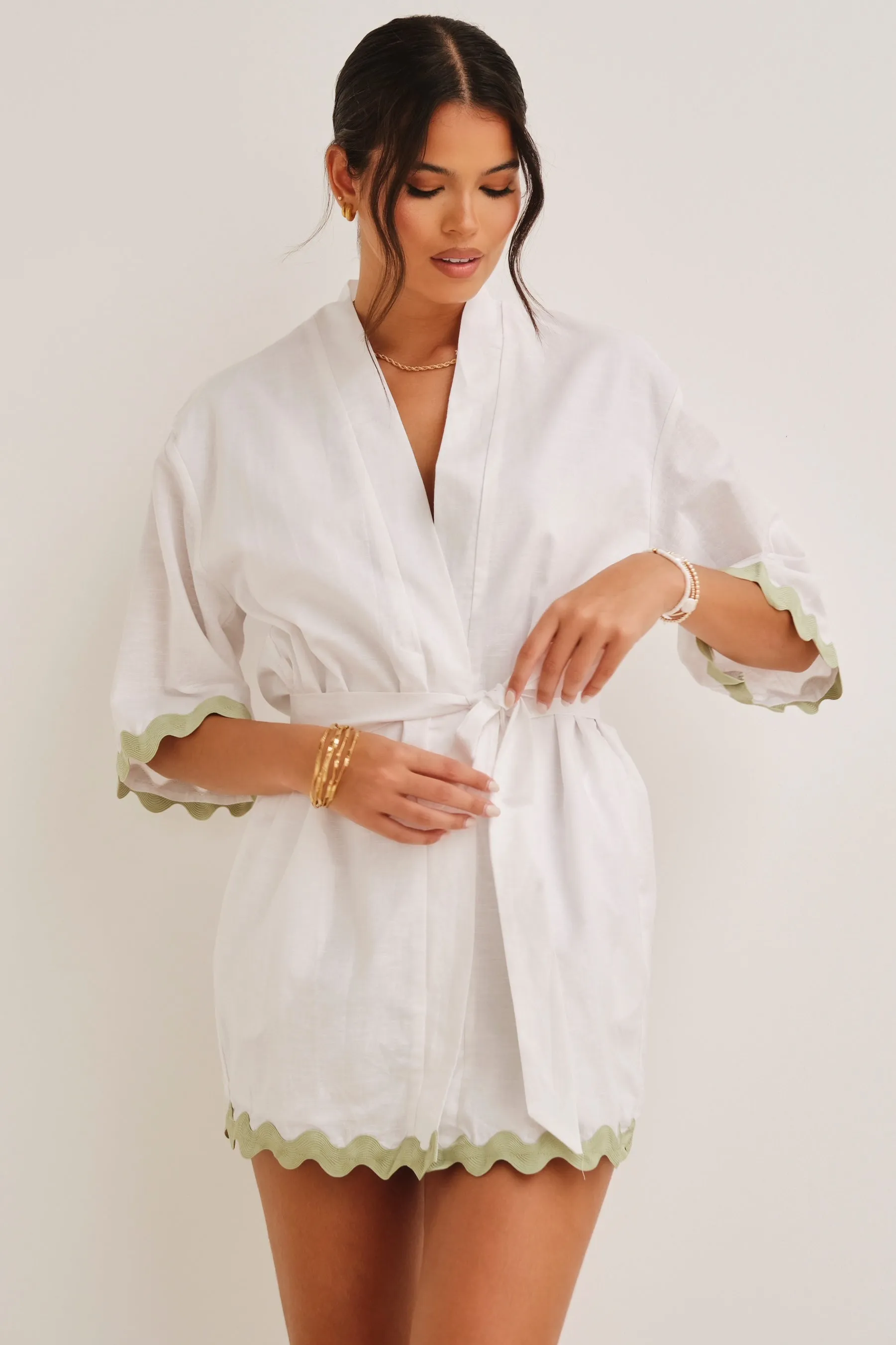 Harry Mini Dress White