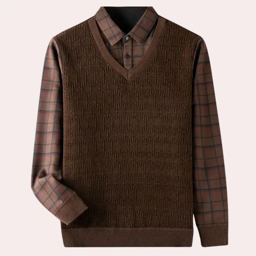 HASAIN - Klassisk Pullover til Mænd