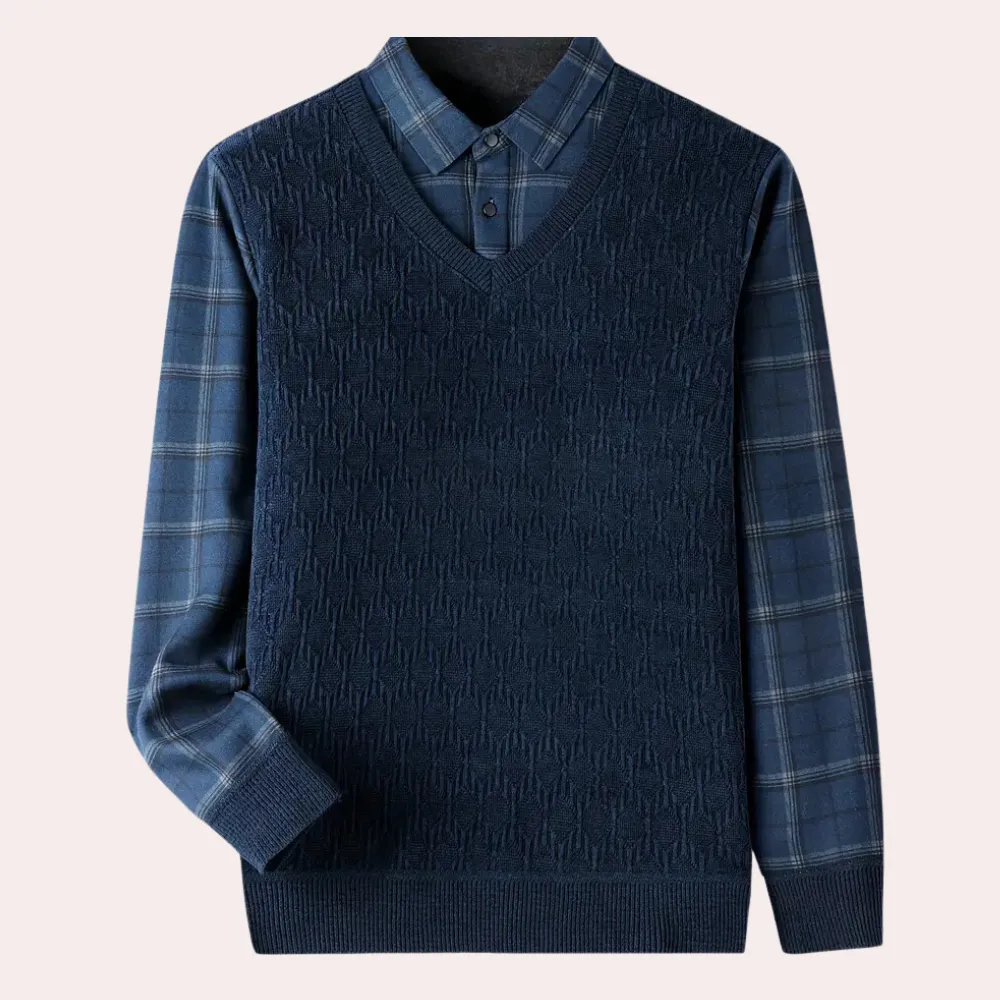HASAIN - Klassisk Pullover til Mænd