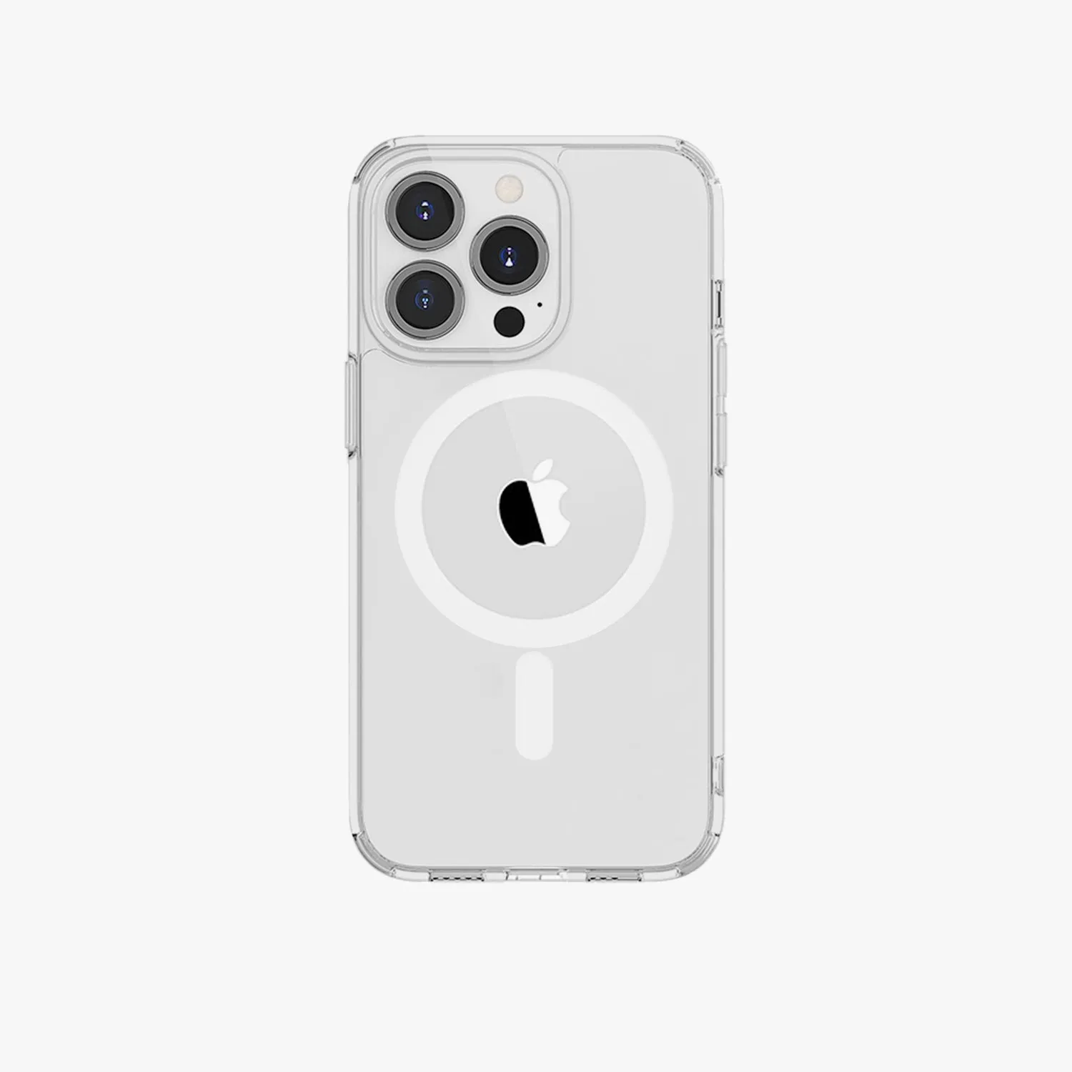 iPhone 12/12 Pro MagSafe Leather Flip Cover with Clear Case