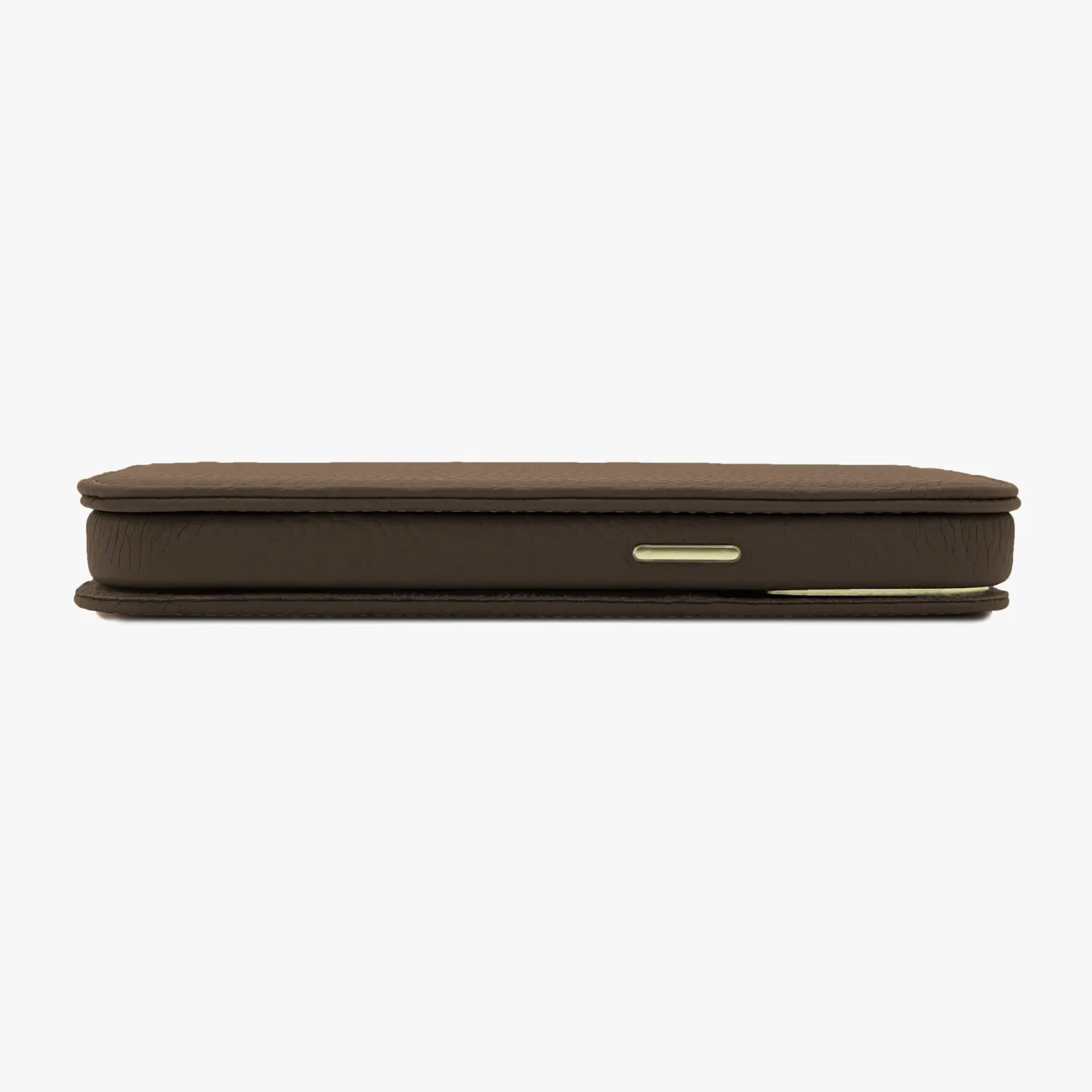 iPhone 16 Pro Max MagSafe Leather Flip Cover with Leather Case