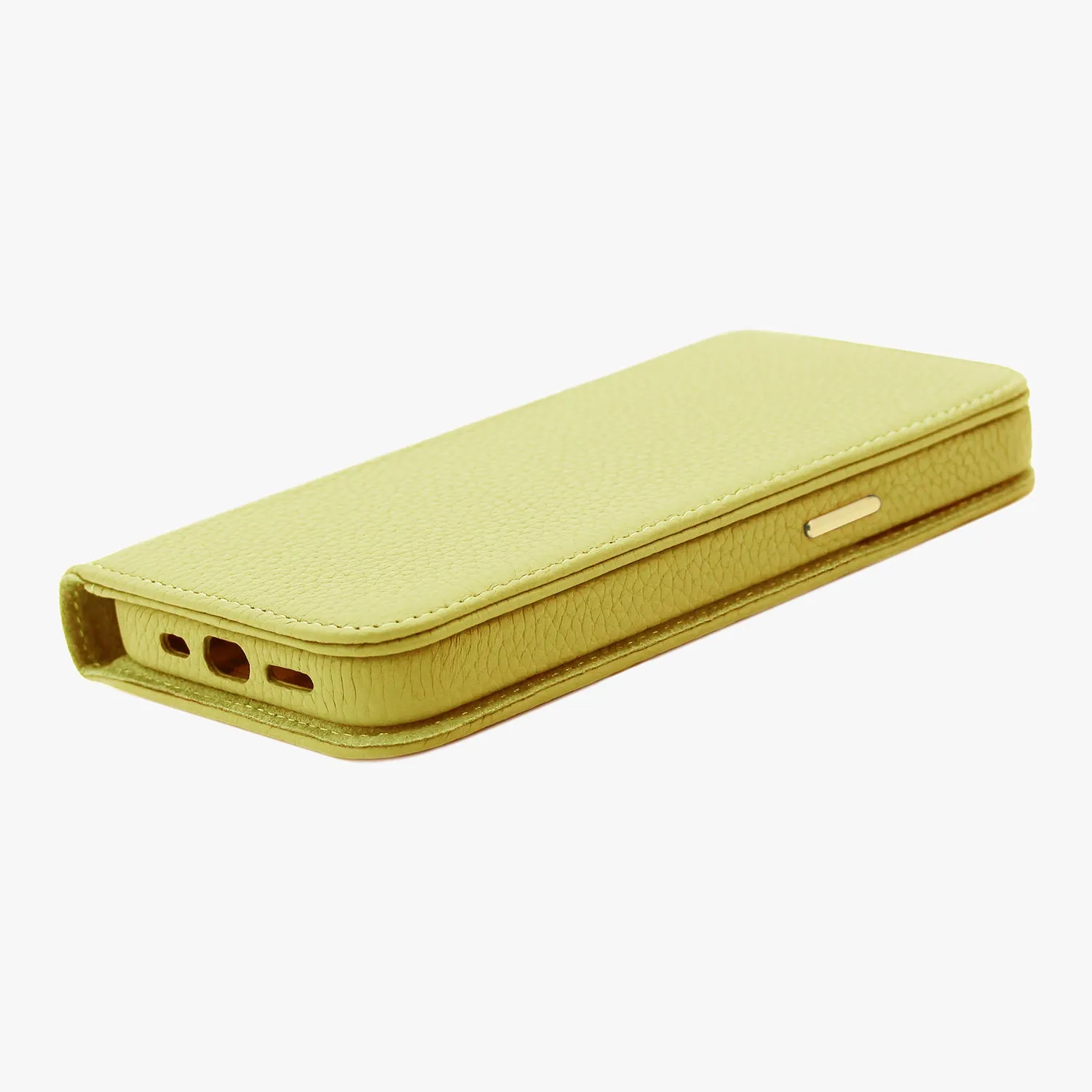 iPhone 16 Pro Max MagSafe Leather Flip Cover with Leather Case