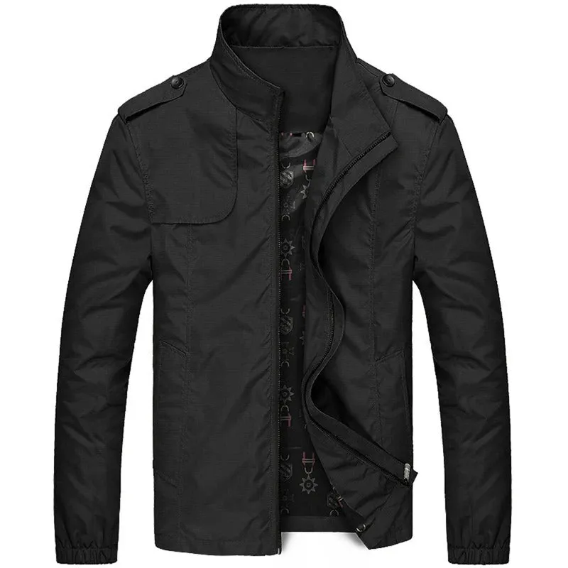 James™  business stijl grijs waindproof heren bomberjacket