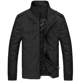 James™  business stijl grijs waindproof heren bomberjacket