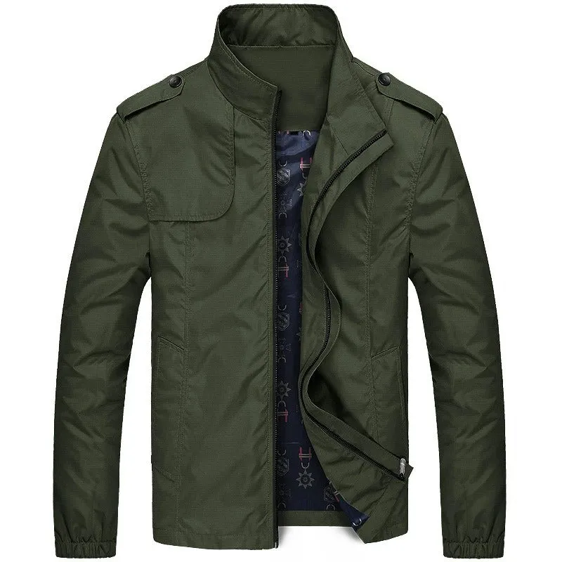 James™  business stijl grijs waindproof heren bomberjacket