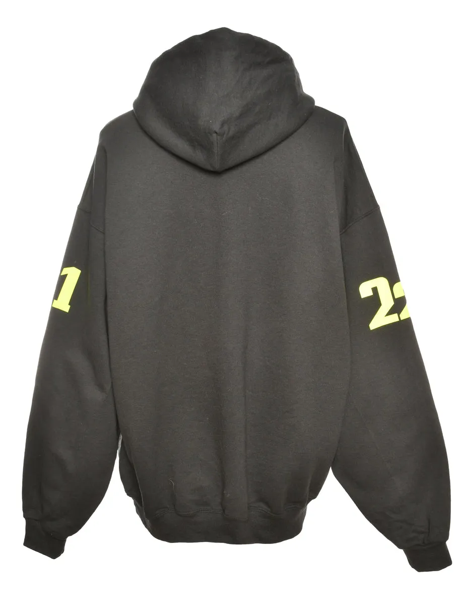 Jerzees Printed Hoodie - L