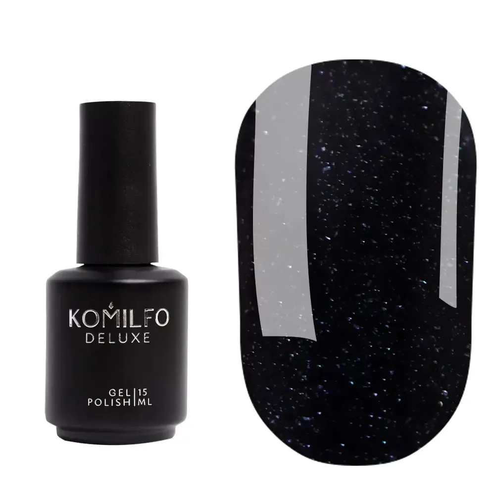 Komilfo No Wipe Glitter Top 15ML