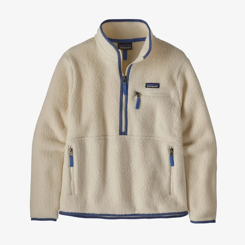 LADIES PATAGONIA RETRO PILE FLEECE MARSUPIAL - NATURAL