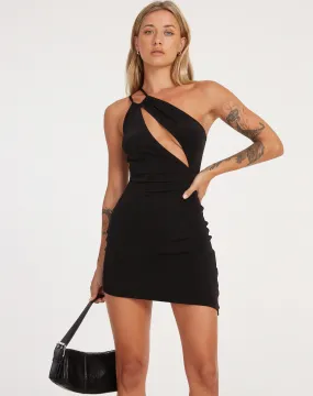 Landy Mini Dress in Black