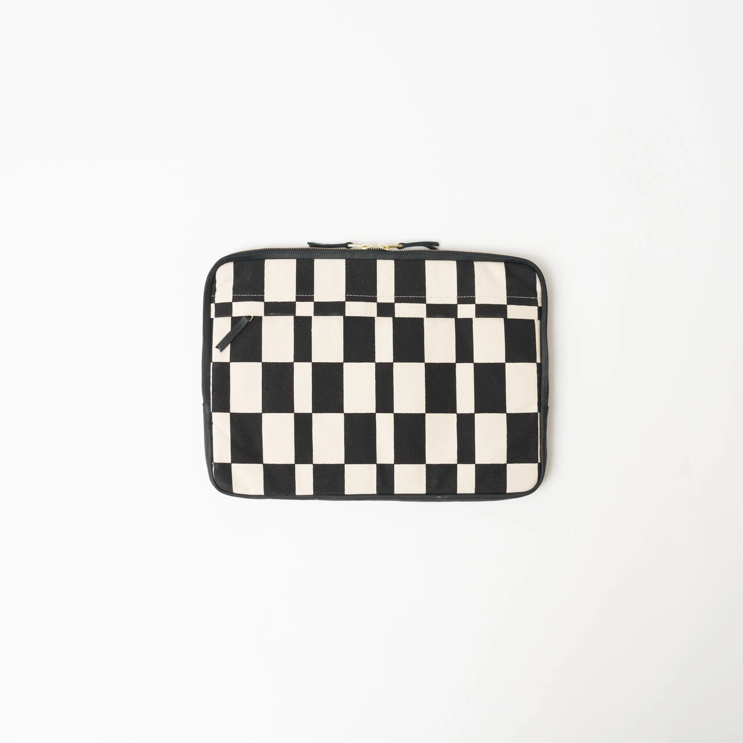 Laptop Sleeve - Large - Black Checker