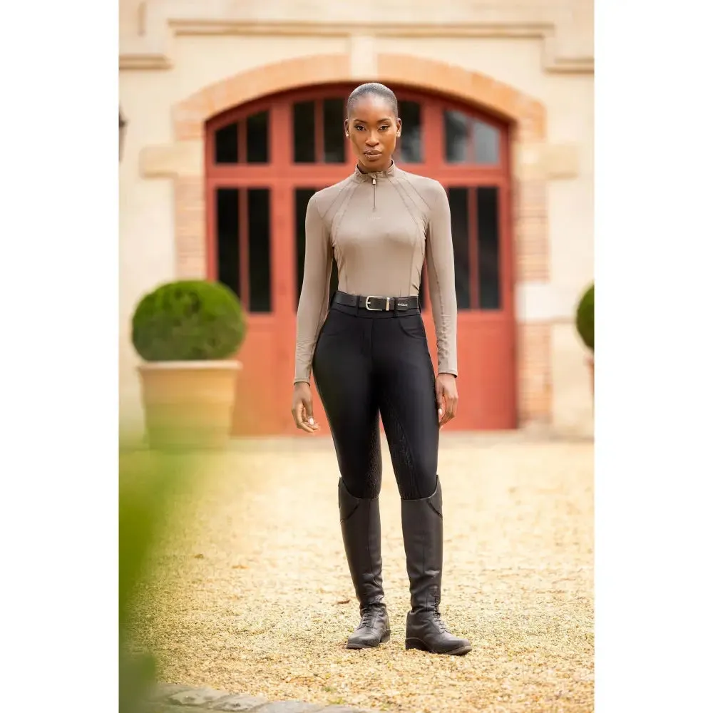 Lemieux Mia Mesh Long Sleeve Base Layer Walnut