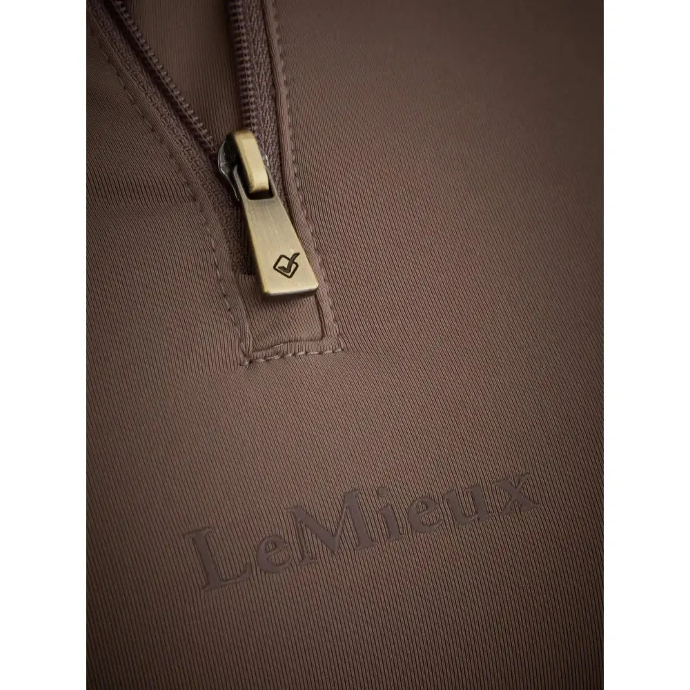 Lemieux Mia Mesh Long Sleeve Base Layer Walnut