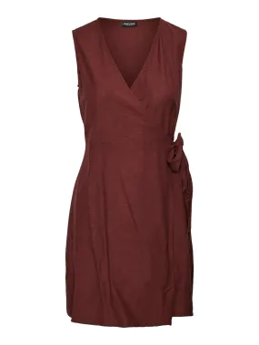 Linen Wrap Dress