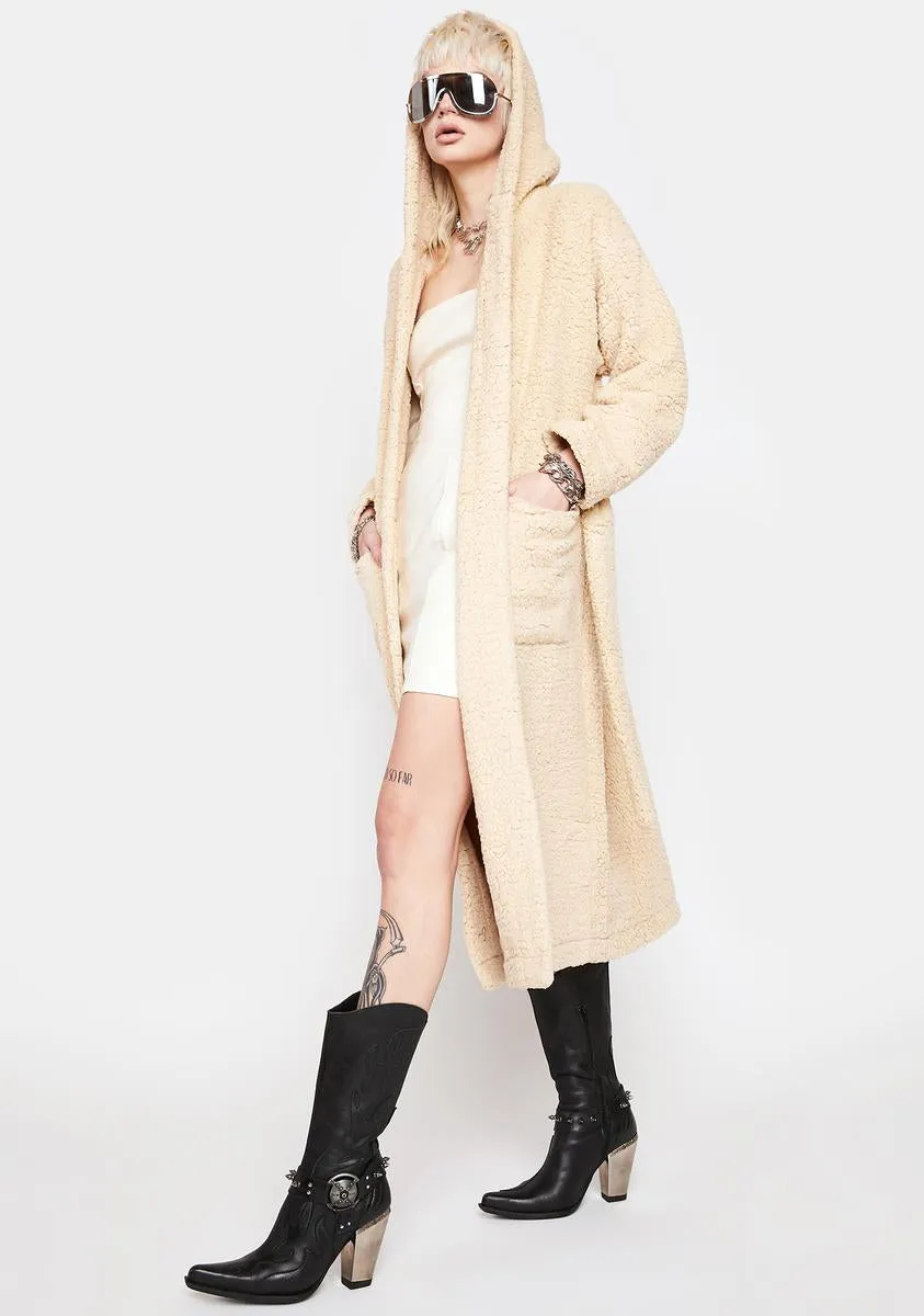 Look At Her Teddy Trench Coat
