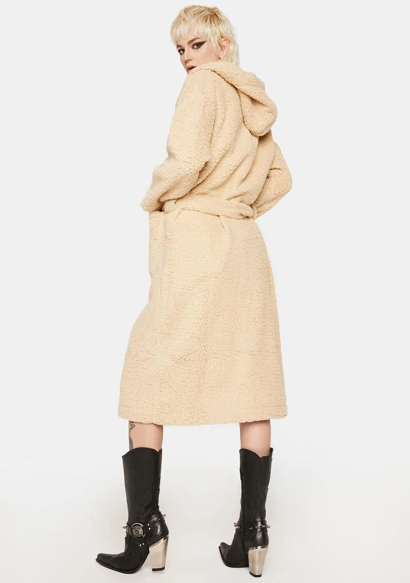 Look At Her Teddy Trench Coat