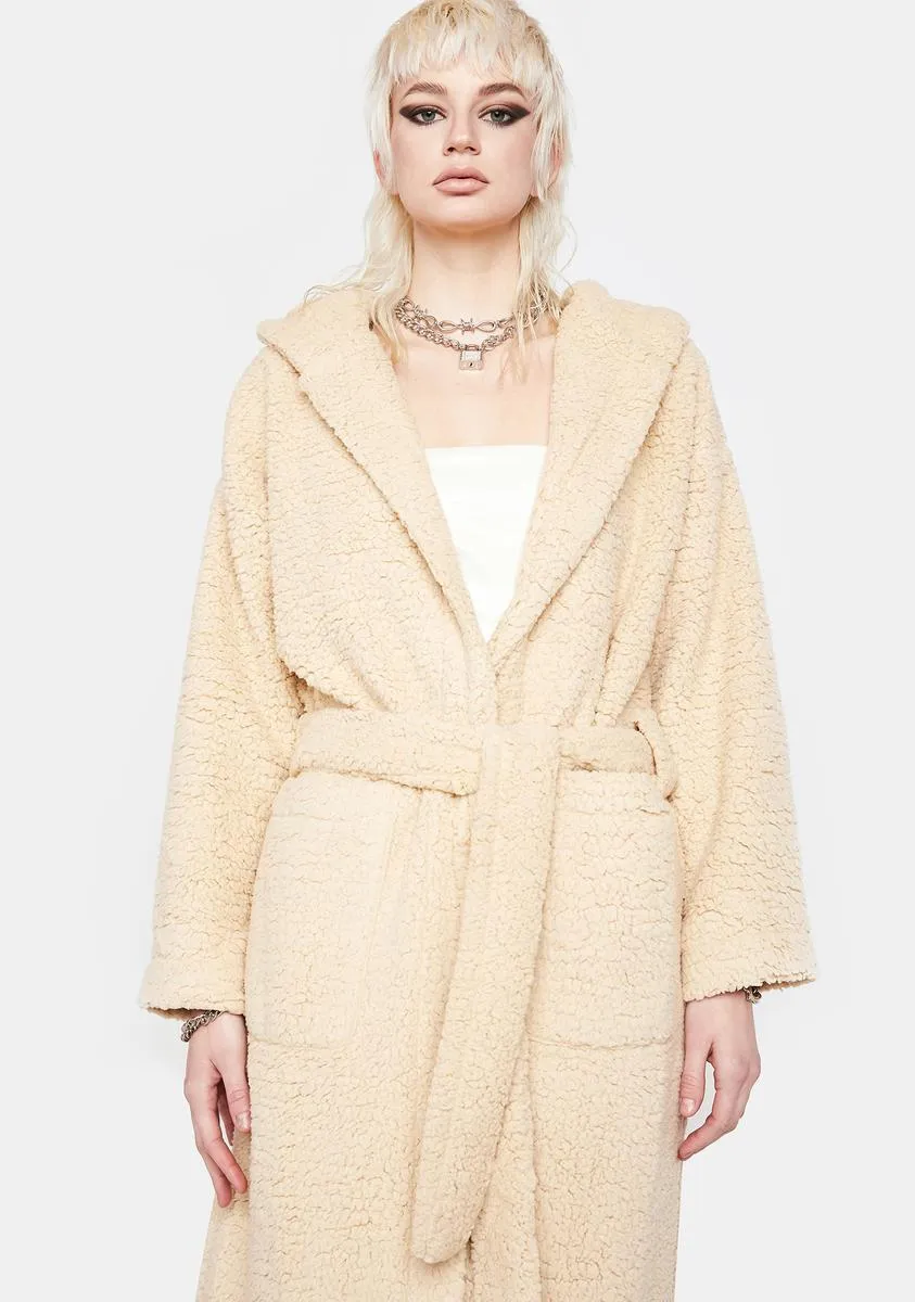 Look At Her Teddy Trench Coat