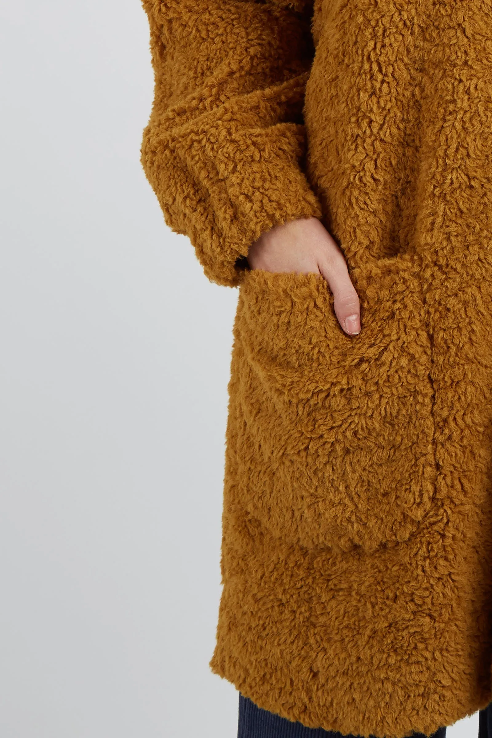 Louche Aldora Coat - Mustard