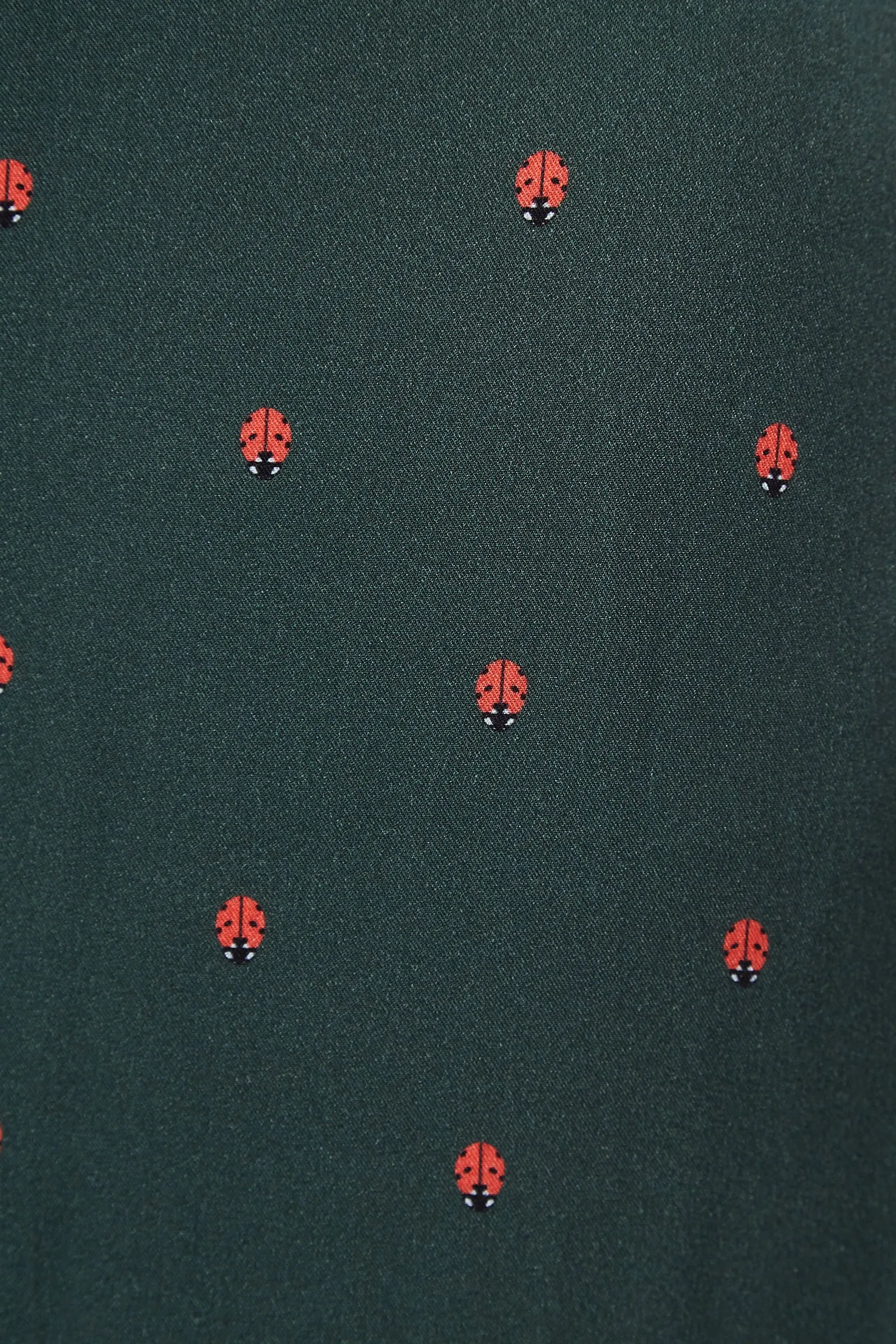 Louche Edie Ladybird Print Midi Skirt
