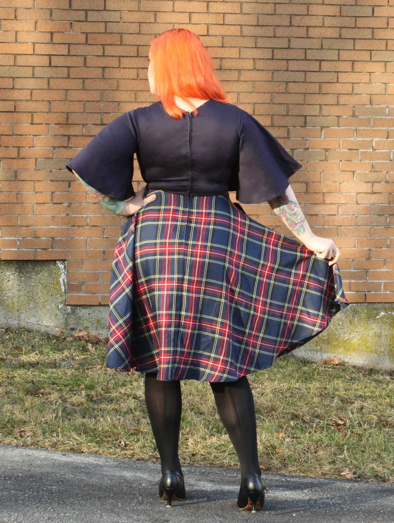 Madeline Dress in Plaid
