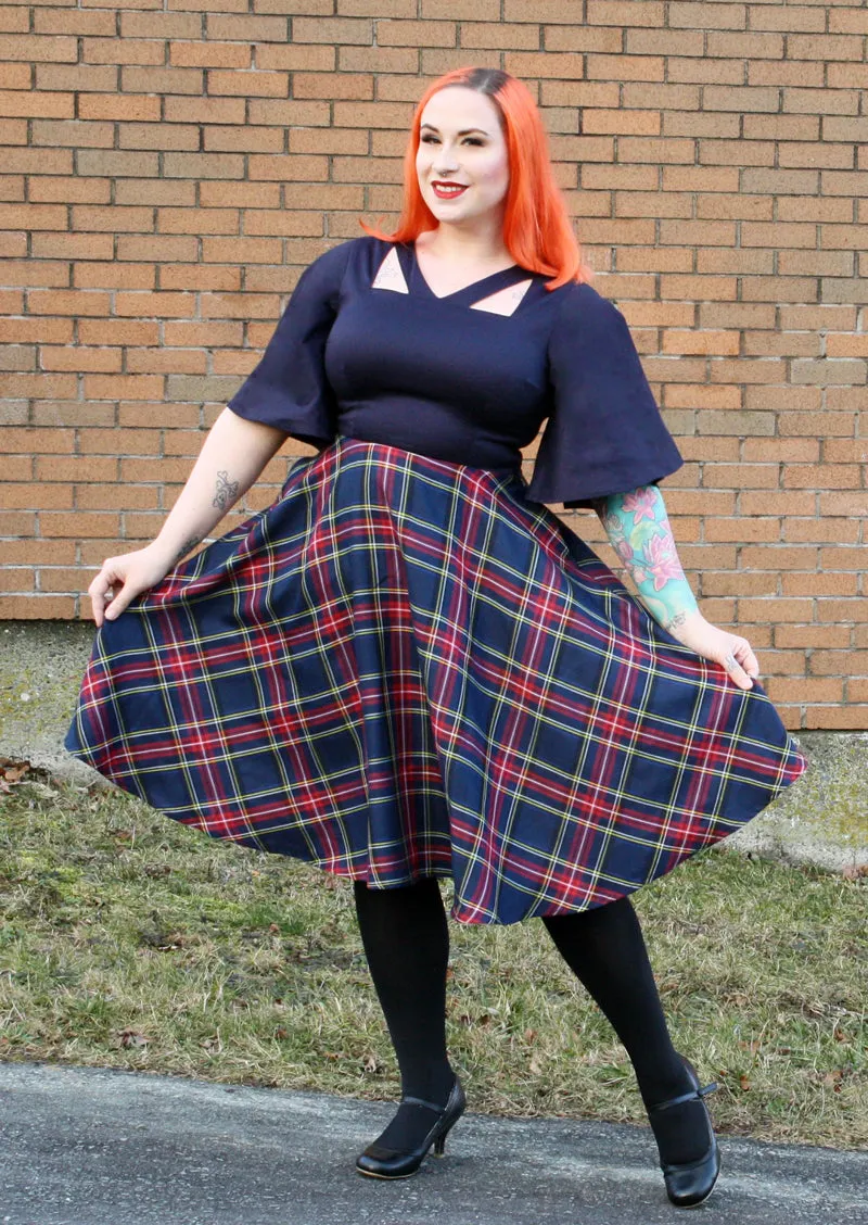 Madeline Dress in Plaid