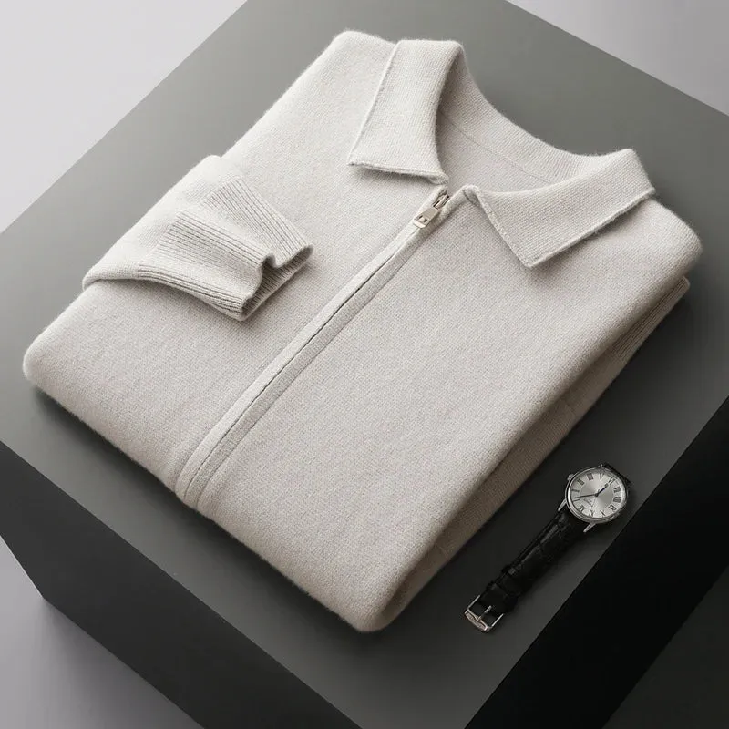 Matior™ | Premium Merino Zip-Up Cardigan