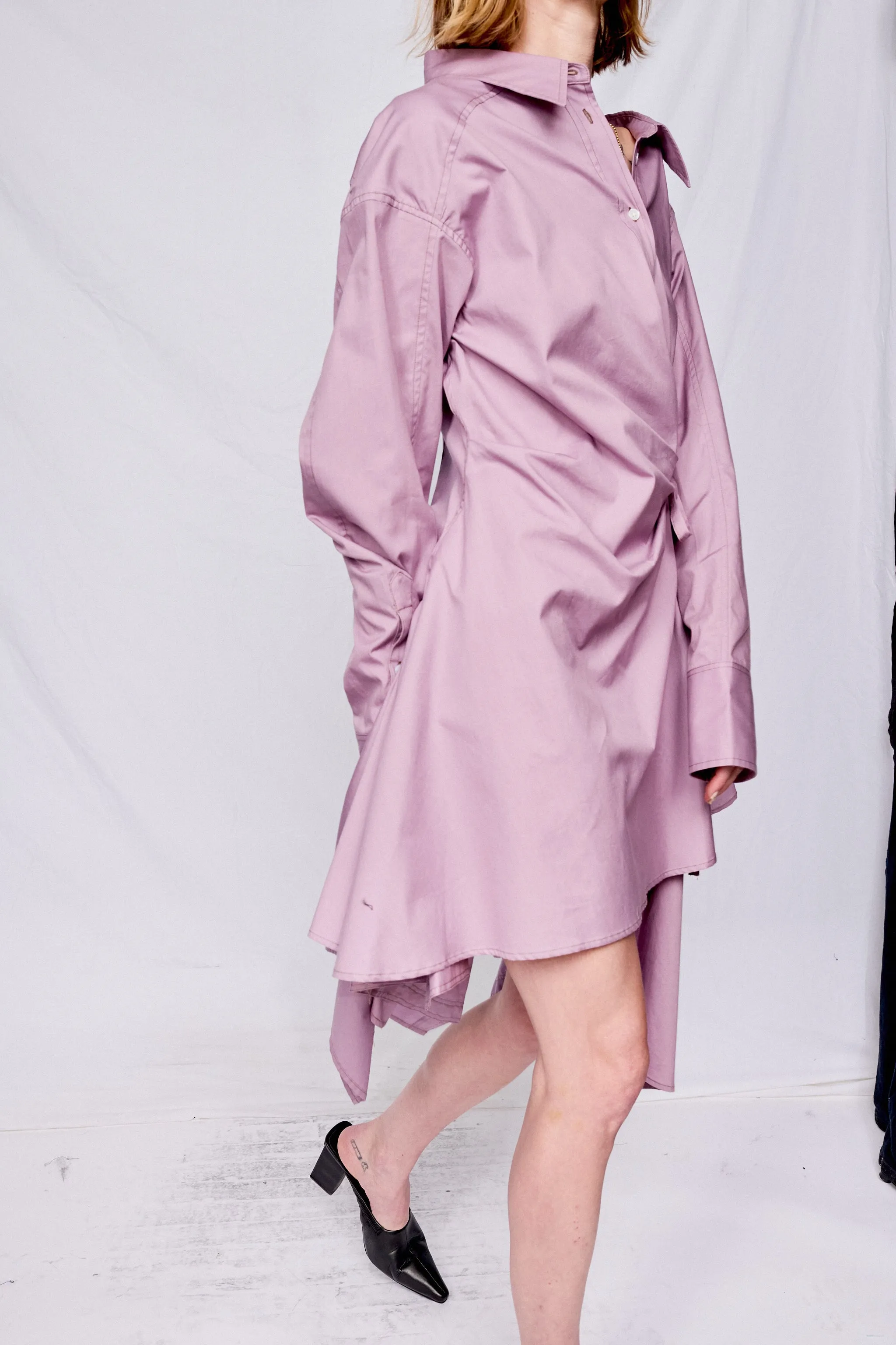 Mauve Wrap Dress