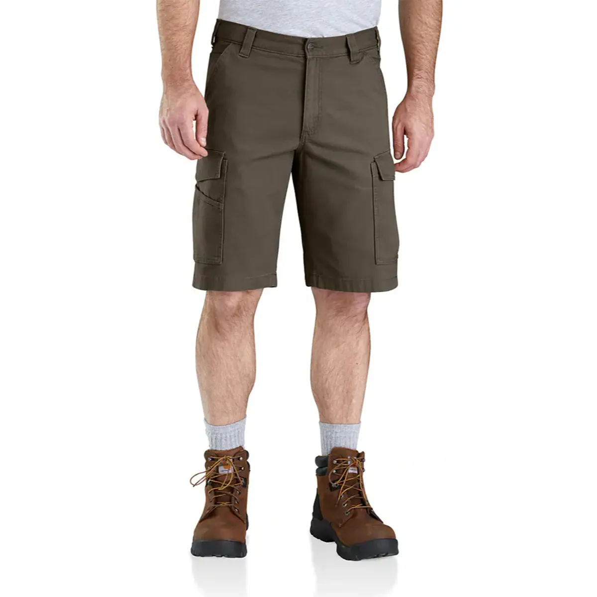 Men's Rugged Flex Relaxed Fit Canvas Cargo Work Short 103542