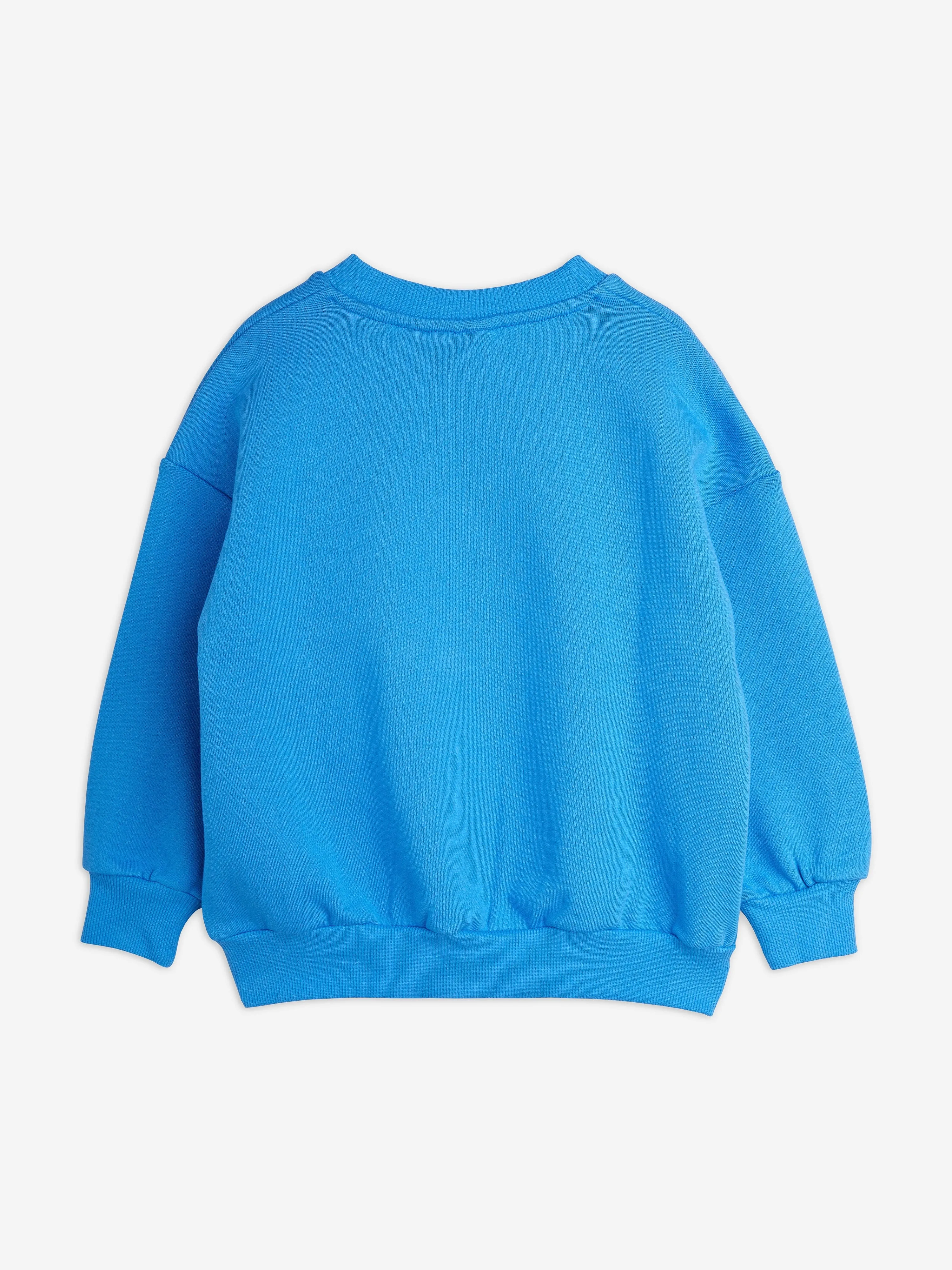 Mini Rodini Kids Hike Sweatshirt in Blue