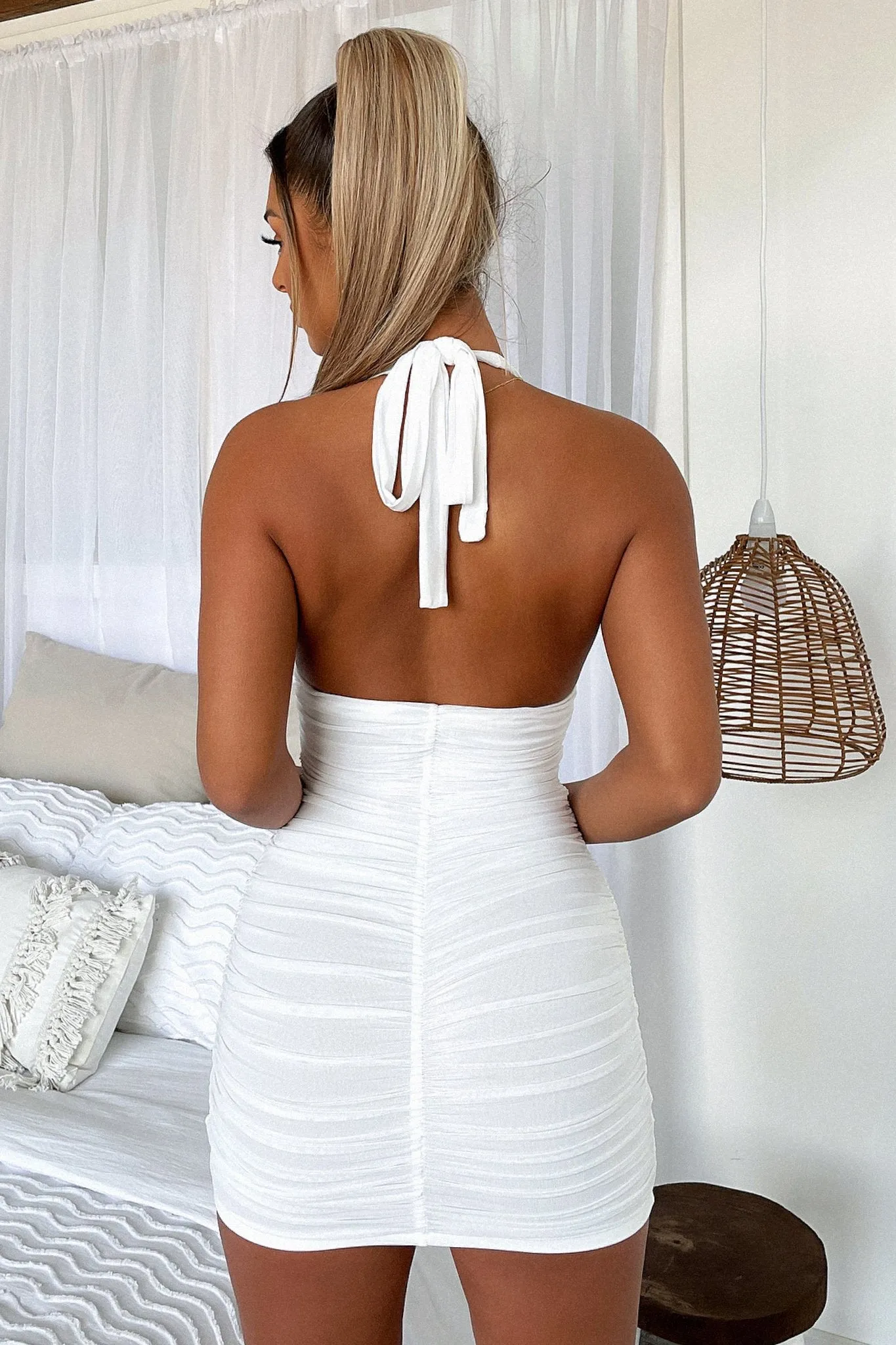 Mink Dress - White
