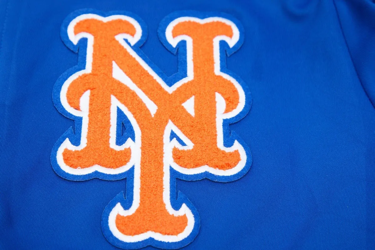 MLB NEW YORK METS CLASSIC MEN'S TRACK JACKET (ROYAL BLUE)