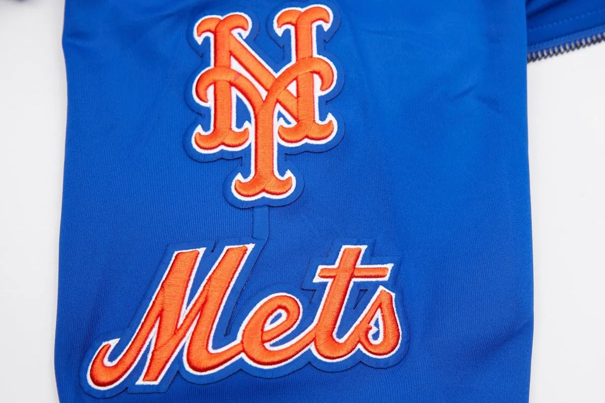 MLB NEW YORK METS CLASSIC MEN'S TRACK JACKET (ROYAL BLUE)