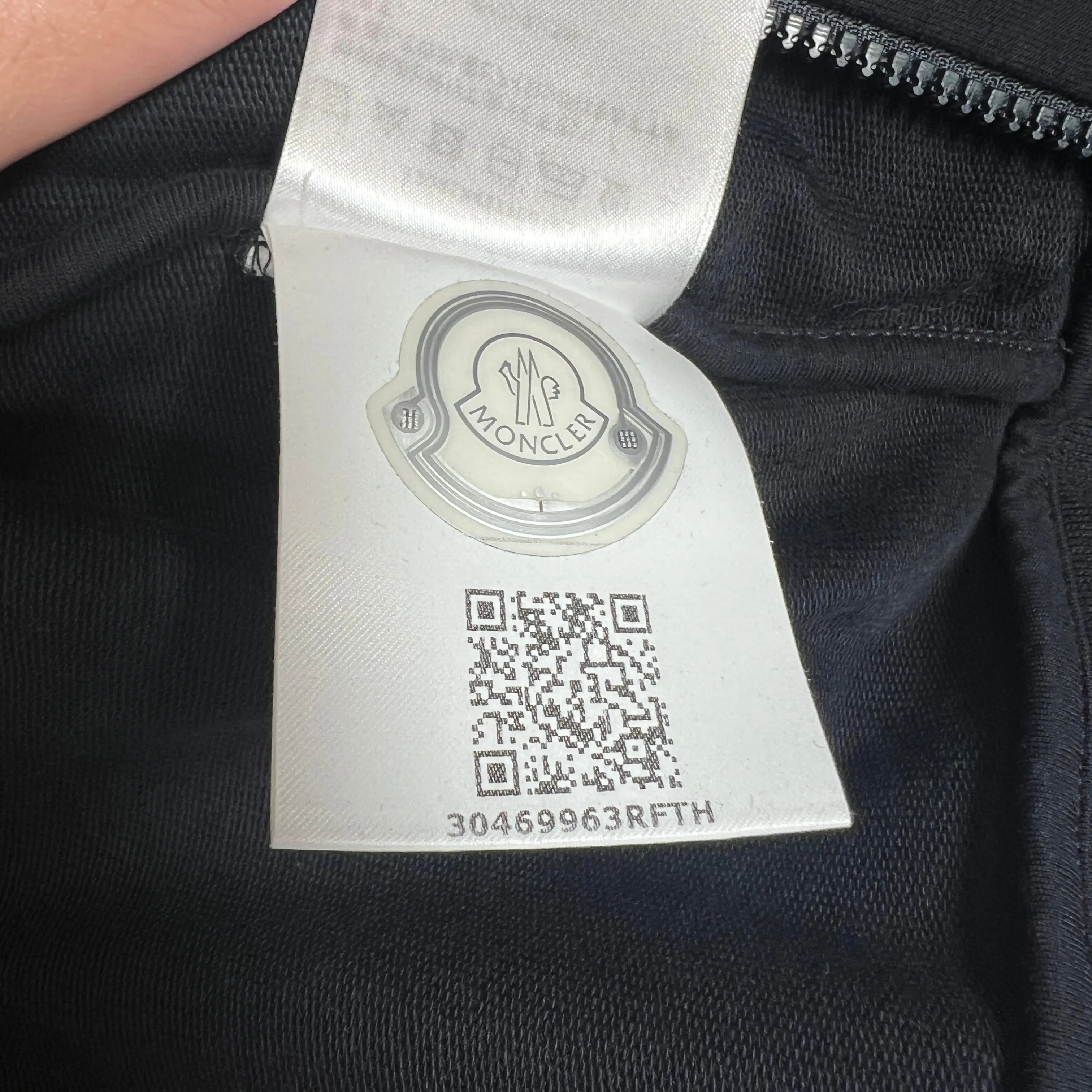 Moncler Navy Track Jacket Size L