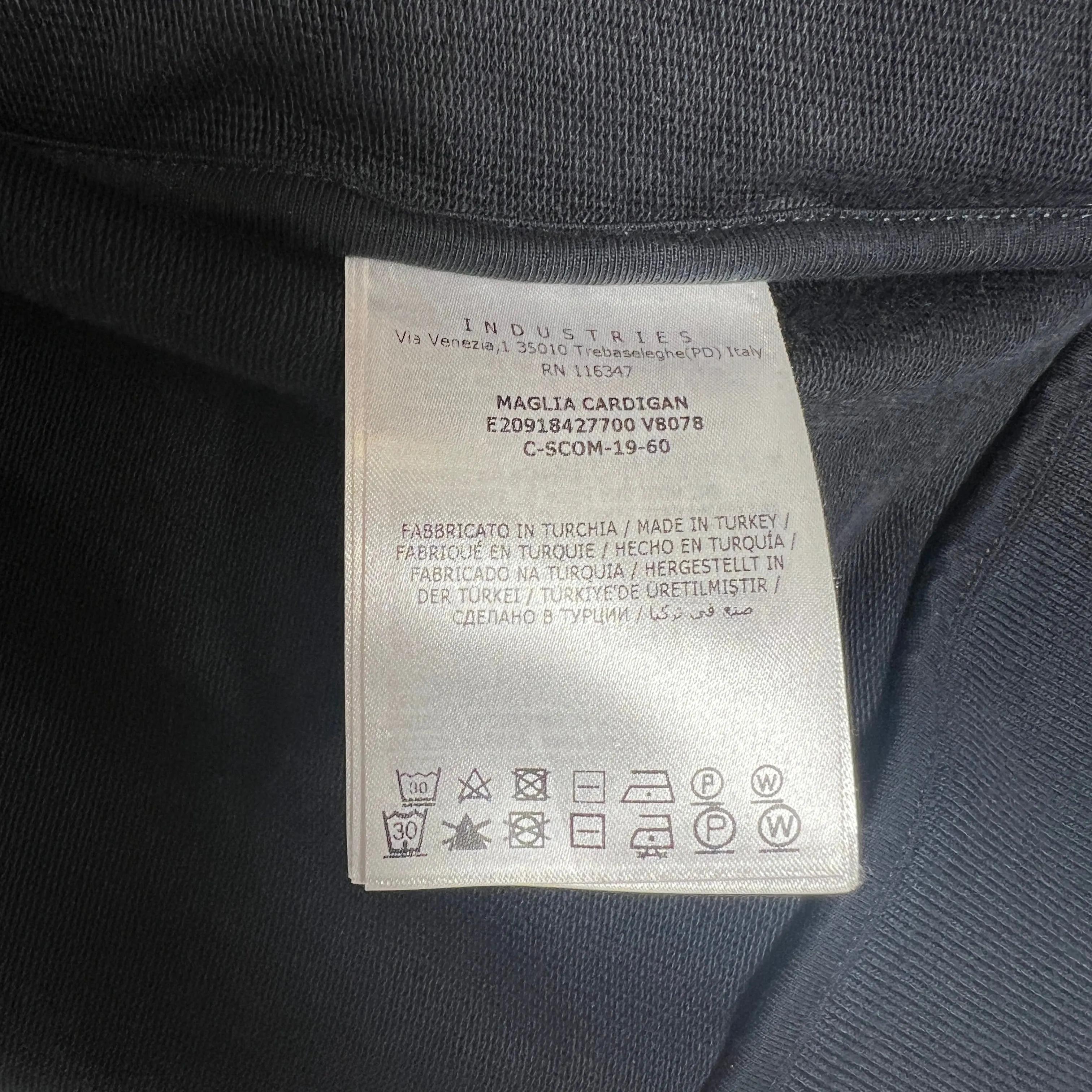 Moncler Navy Track Jacket Size L