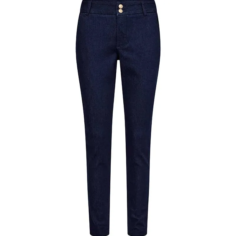 Mos Mosh MMMilton Tape Jeans Dark Blue