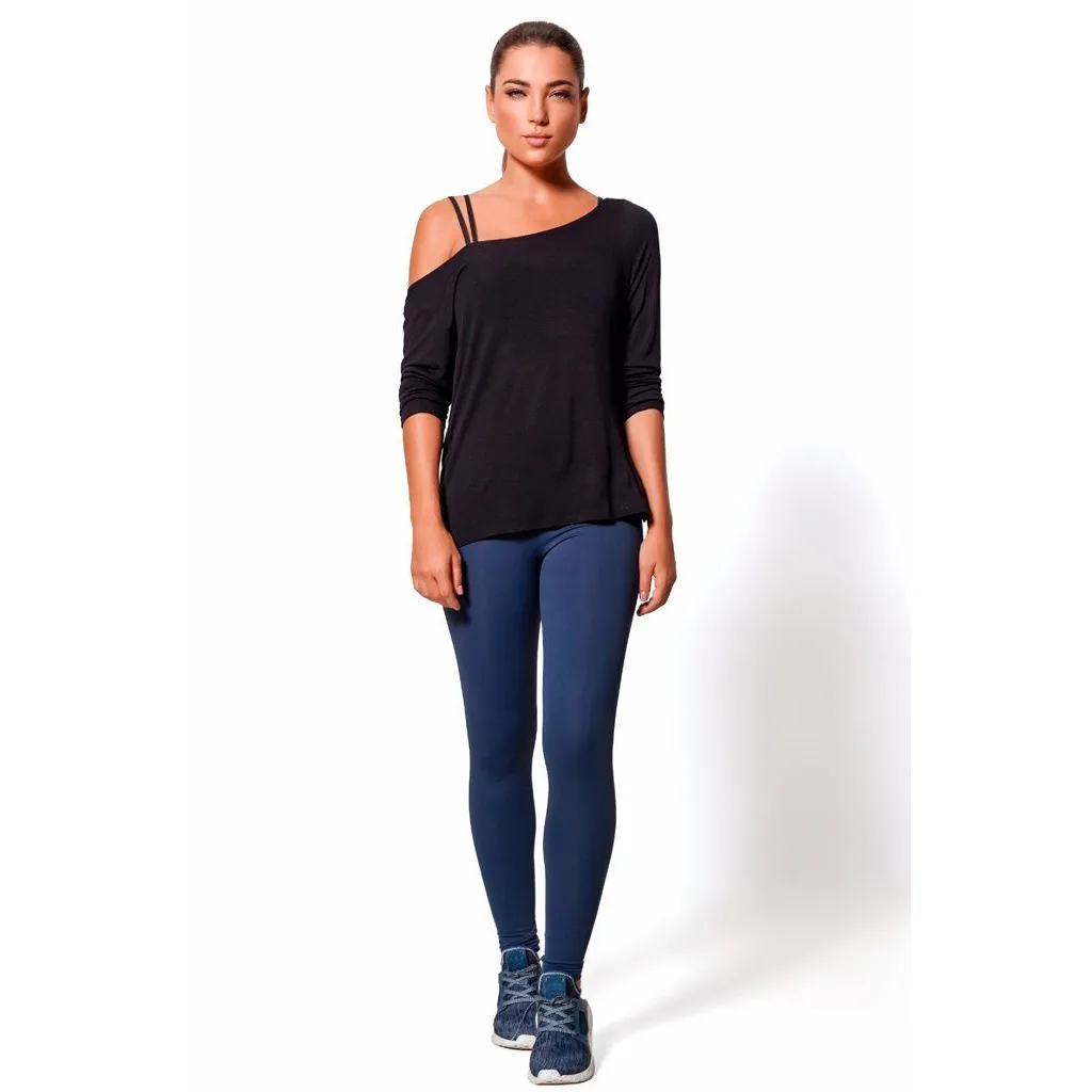 Navy Basic Legging