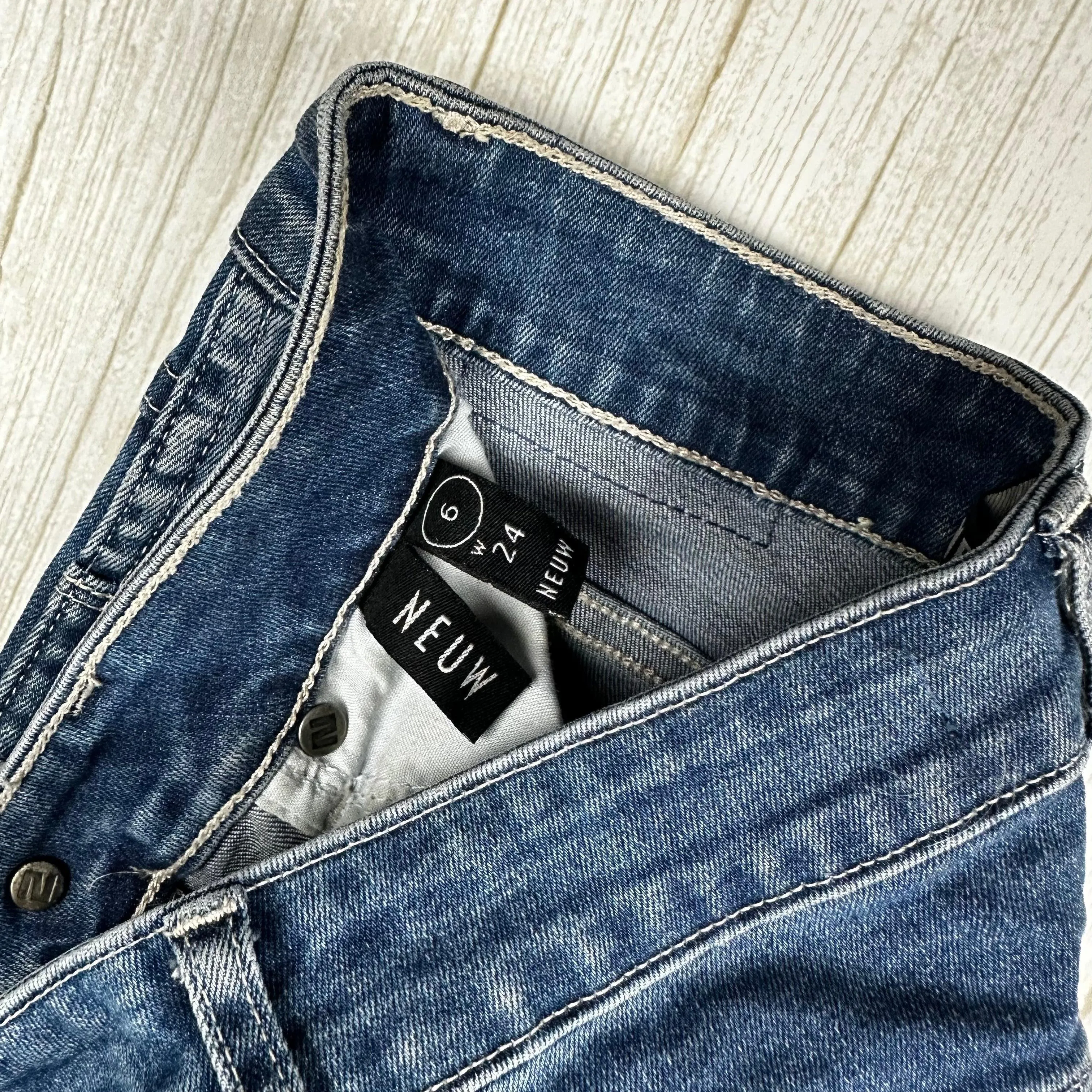 Neuw Denim Stretch Jeans Skirt - Size 6