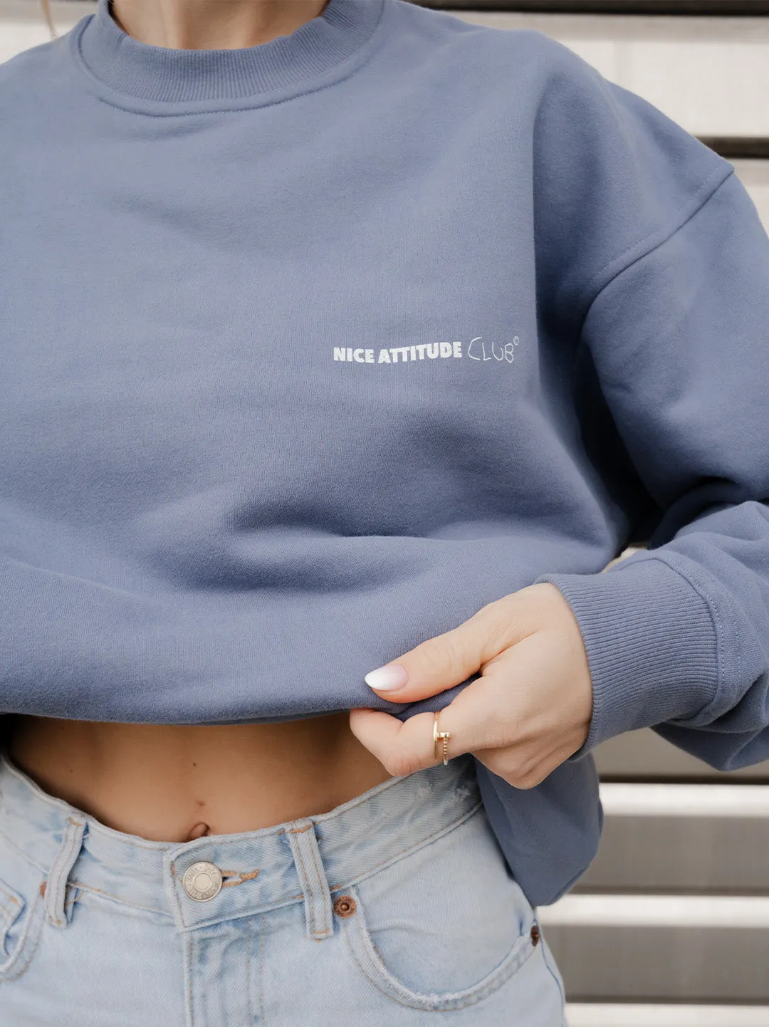 Nice Attitude Heavy Oversize Sweatshirt