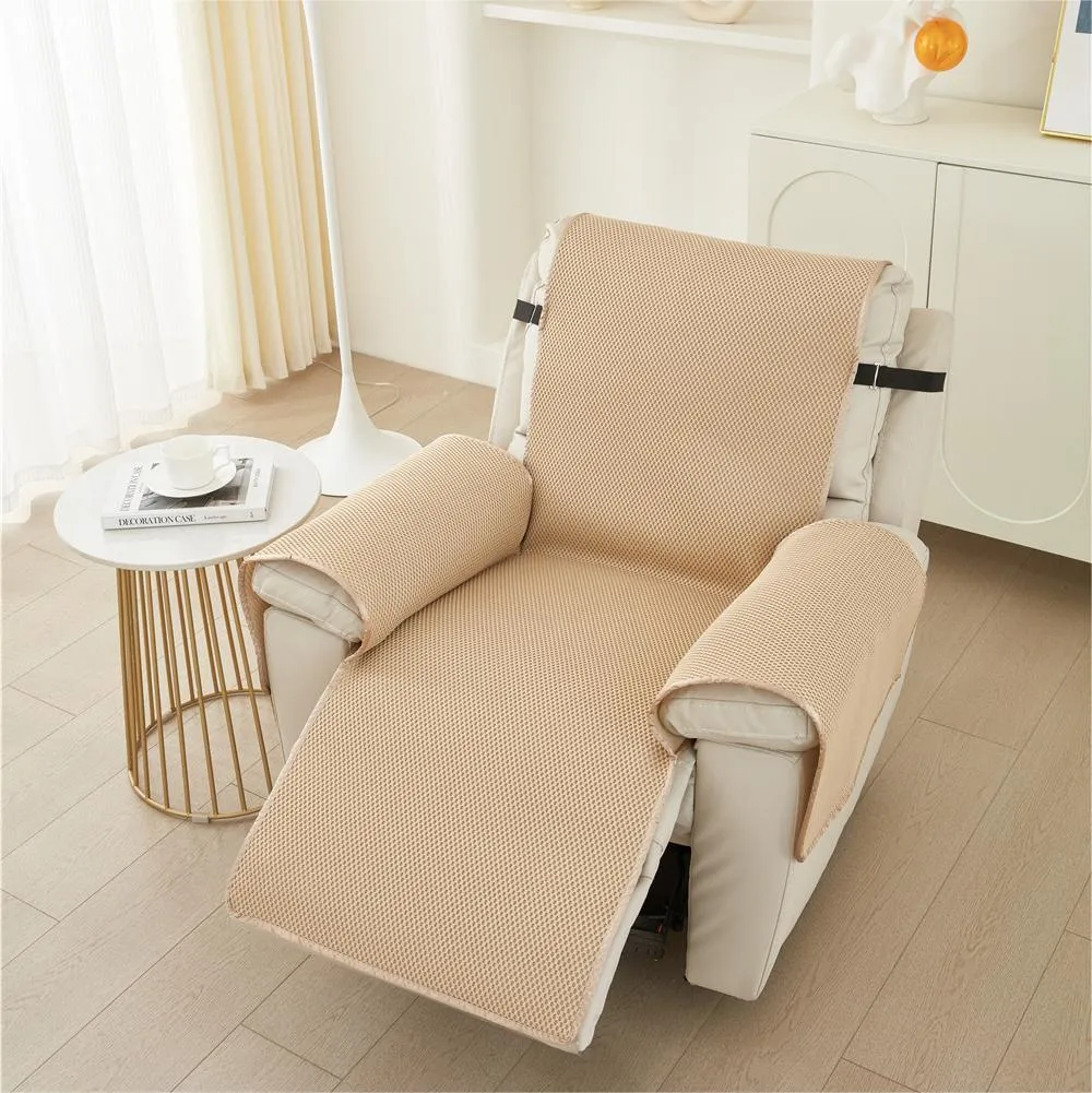 Non-slip Breathable Honeycomb Recliner Protector For Summer