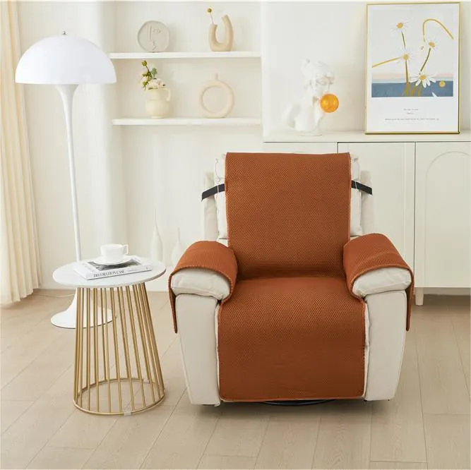 Non-slip Breathable Honeycomb Recliner Protector For Summer