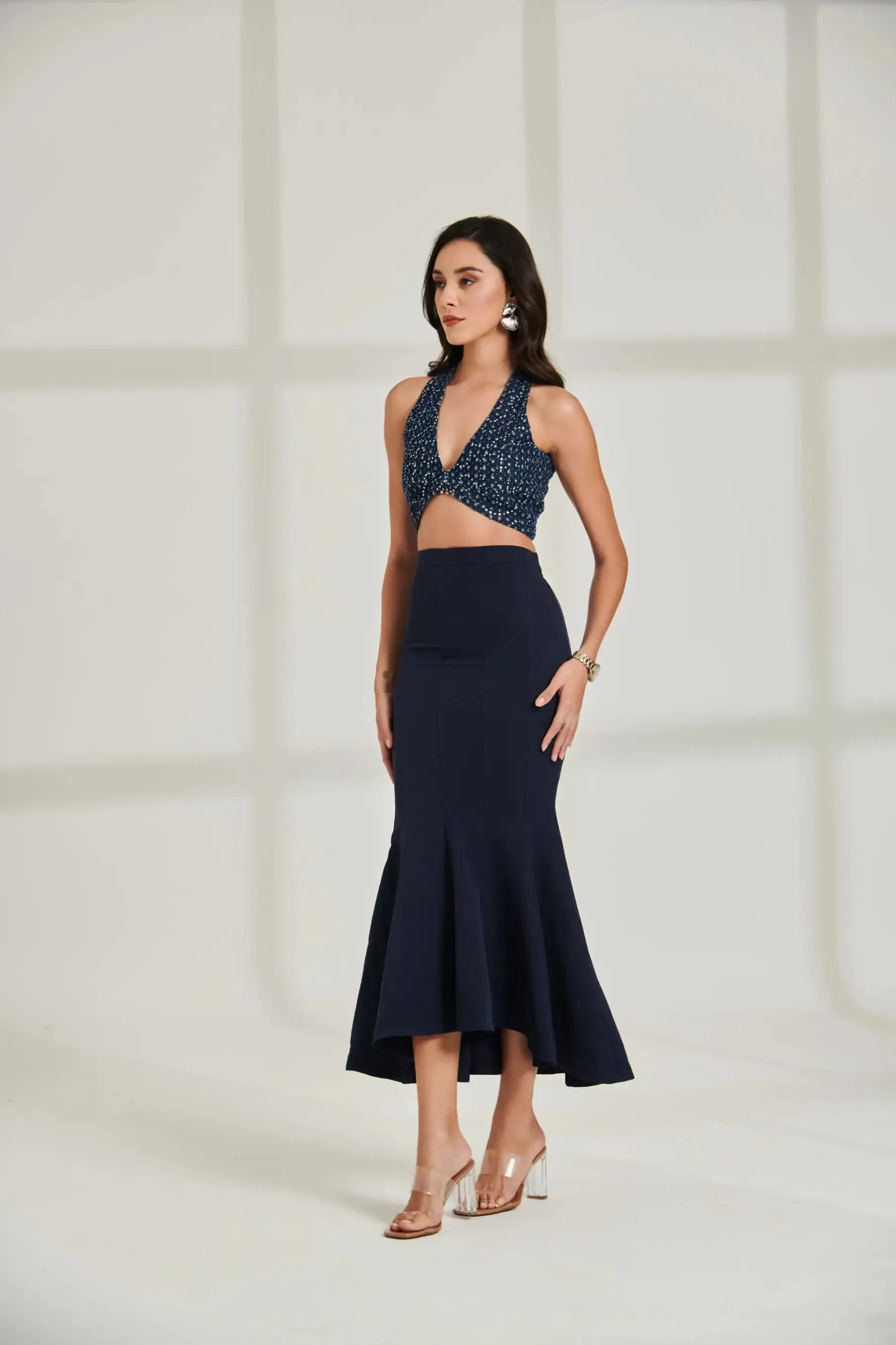 NYX Denim Crop