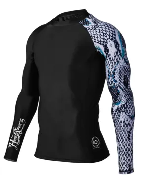 One for All Essential Long-Sleeves Rash Guard Champ - Snake Scale