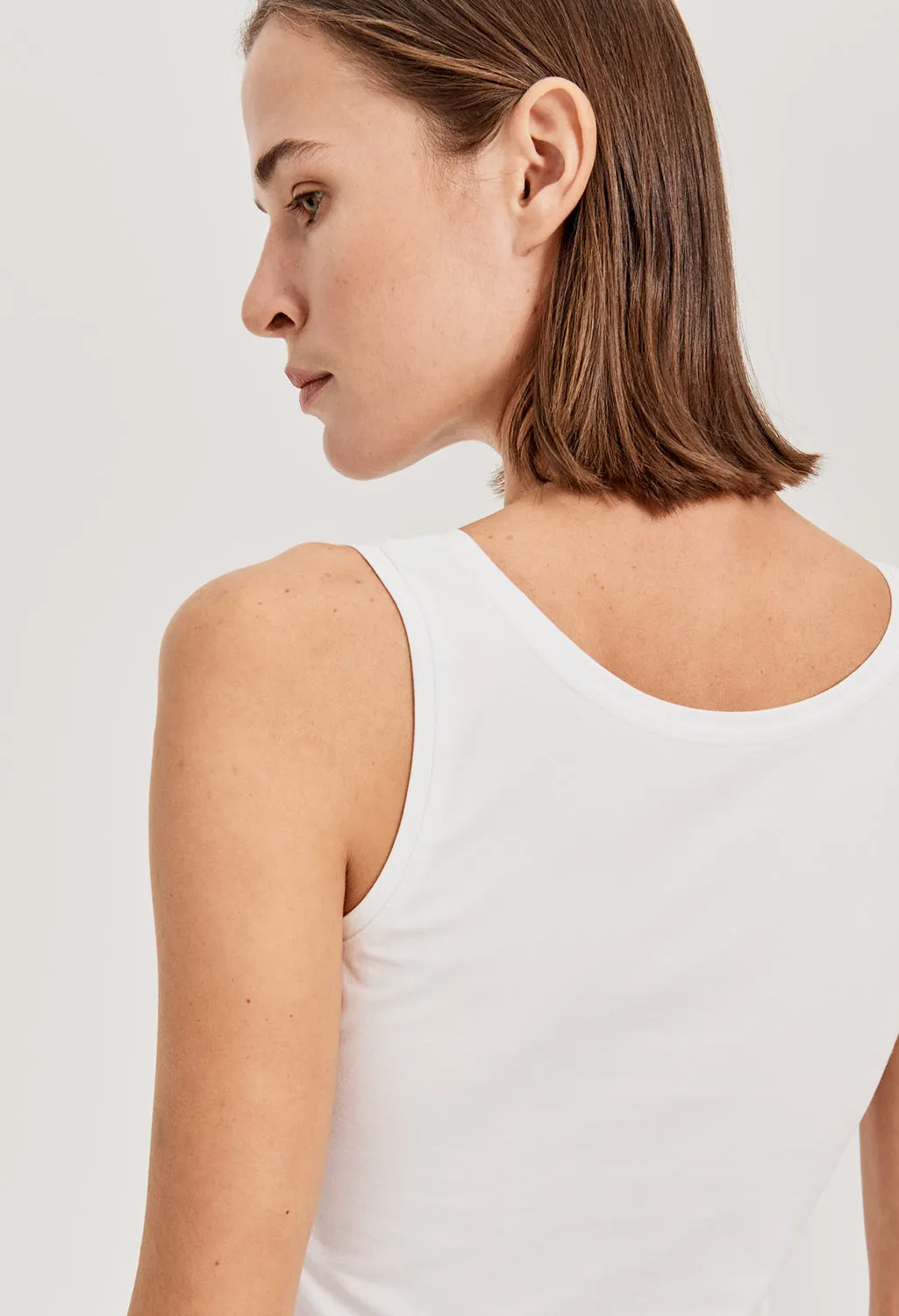 OPUS WHITE TANK TOP