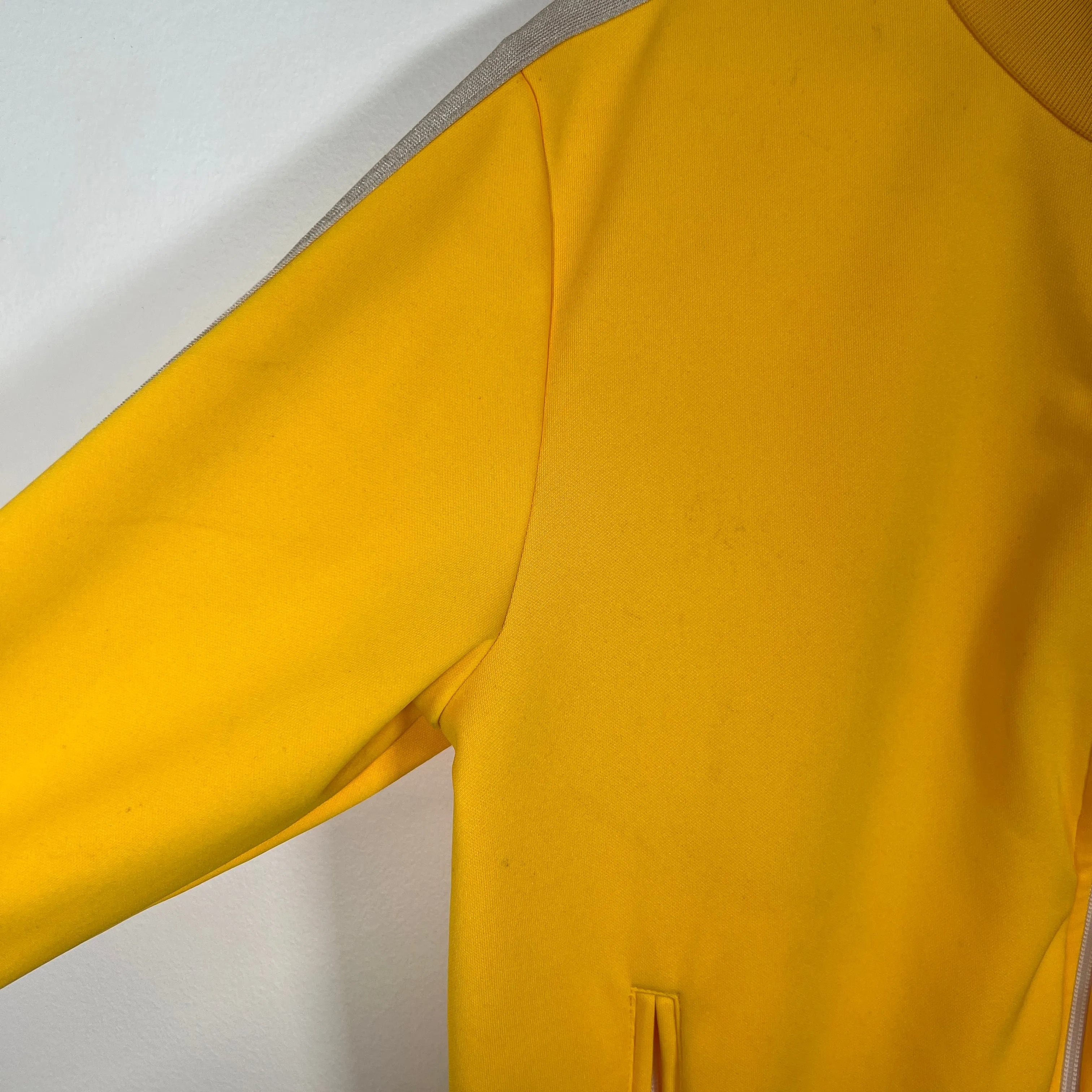 Palm Angels Yellow Track Jacket Sz L