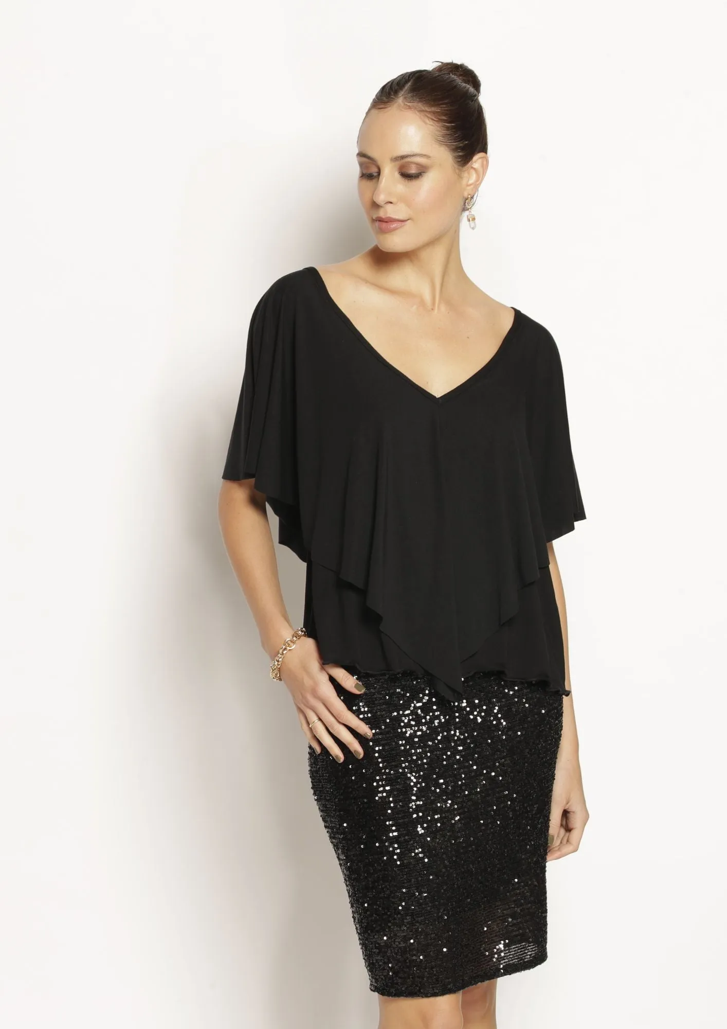 PENCIL SKIRT - SHORT - SPARKLE