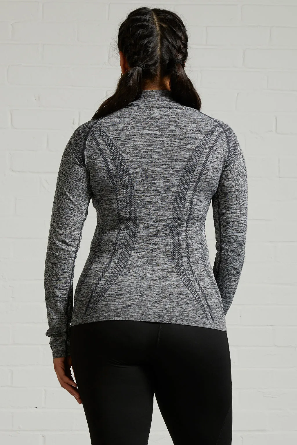 Performance Quarter Zip - Dark Grey